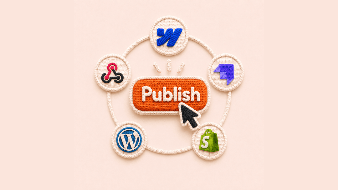 One-Click CMS Publishing: Push Optimized Content Live Without the Manual Work